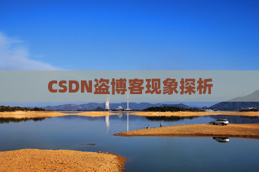 CSDN盗博客现象探析
